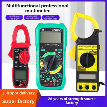 Luwei digitálny kliešťový multimeter s displejom; rozsah kapacity 25; úroveň bezpečnosti 50