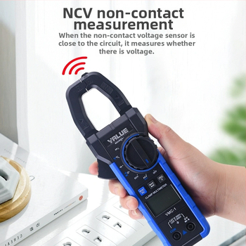 VMC-1 Vysoko presný klešťový ampermeter a digitálny multimeter s meraním napätia a teploty