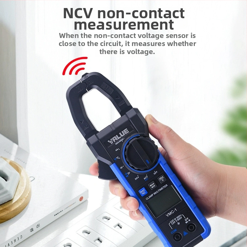 VMC-1 Vysoko presný klešťový ampermeter a digitálny multimeter s meraním napätia a teploty
