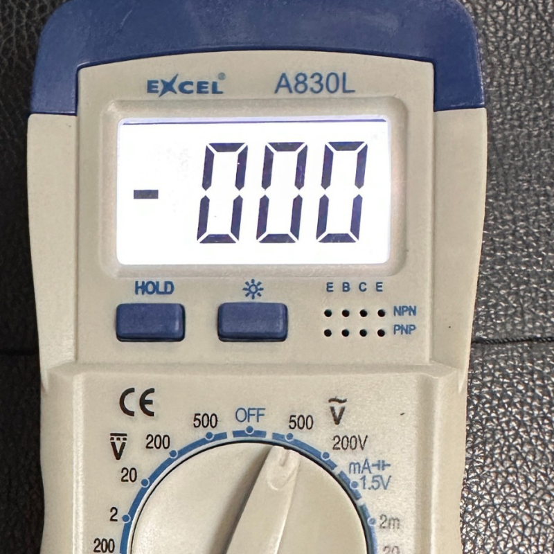 EXCEL ψηφιακό πολύμετρο – αμπερόμετρο, μέτρηση χωρητικότητας, φορητό, ακριβές εργαλείο