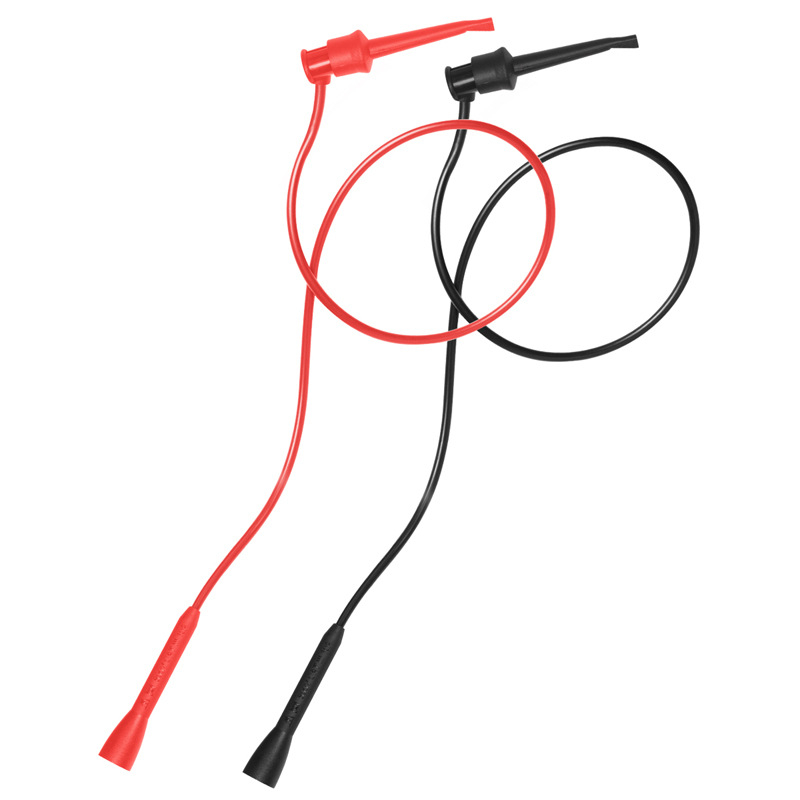 Digitális multiméter tesztkampó, univerzális digitális szonda 2 mm inline heggyel és tesztvezetékkel