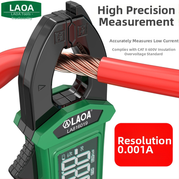 NCV-szenzorral ellátott csuklós ampermérő, digitális multiméter, nagy pontosságú, többfunkciós ampermérő