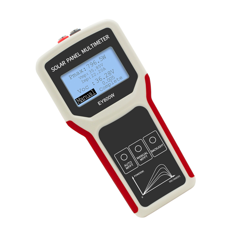 FROGBRO 800W fotovoltni panel multimetar MPPT tester — mjerenje snage, napona i struje