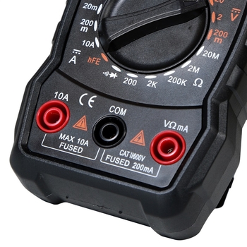 MAS830L Digitalni multimetar s klipom, zaslon 1999 točaka, pohrana podataka, test kontinuitete sa zvukom, test diode