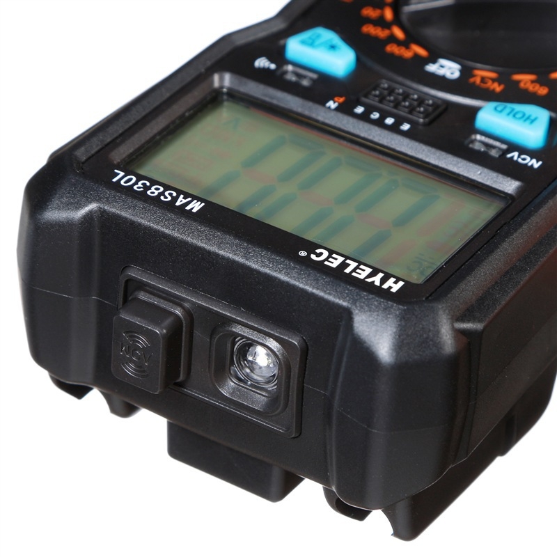 MAS830L Digitalni multimetar s klipom, zaslon 1999 točaka, pohrana podataka, test kontinuitete sa zvukom, test diode