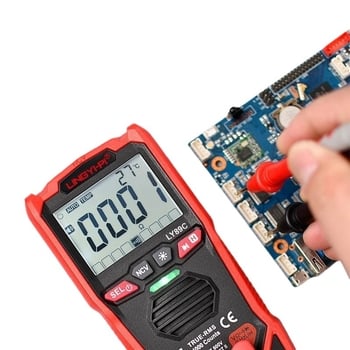 Μετρητής για ηλεκτροτεχνικούς, ψηφιακός υψηλής ακρίβειας μετρητής συντήρησης, φωνητική ανάγνωση στα κινεζικά, πλήρως αυτοματοποιημένο ευφυές σύστημα προστασίας από καύσεις