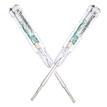 Ηλεκτρικός δοκιμαστικός στυλό με διαφανές περίβλημα, Tuosen, ανίχνευση ζωντανών αγωγών.