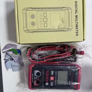 Ψηφιακό πολύμετρο για ηλεκτροτεχνικούς με φωνητική ανακοίνωση, προστασία από καύση, ψηφιακή οθόνη, μέτρηση ρεύματος και τάσης, λειτουργία ωμέτρου