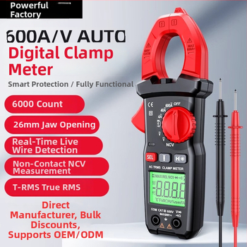 CZDZ NF-6101 Okos klipszmérő — Magas pontosságú DC mérőműszer