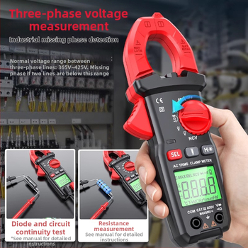 CZDZ NF-6101 Okos klipszmérő — Magas pontosságú DC mérőműszer