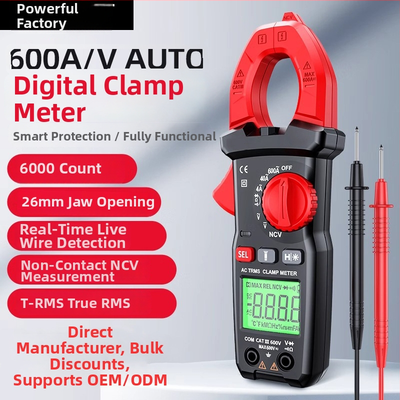 CZDZ NF-6101 Okos klipszmérő — Magas pontosságú DC mérőműszer