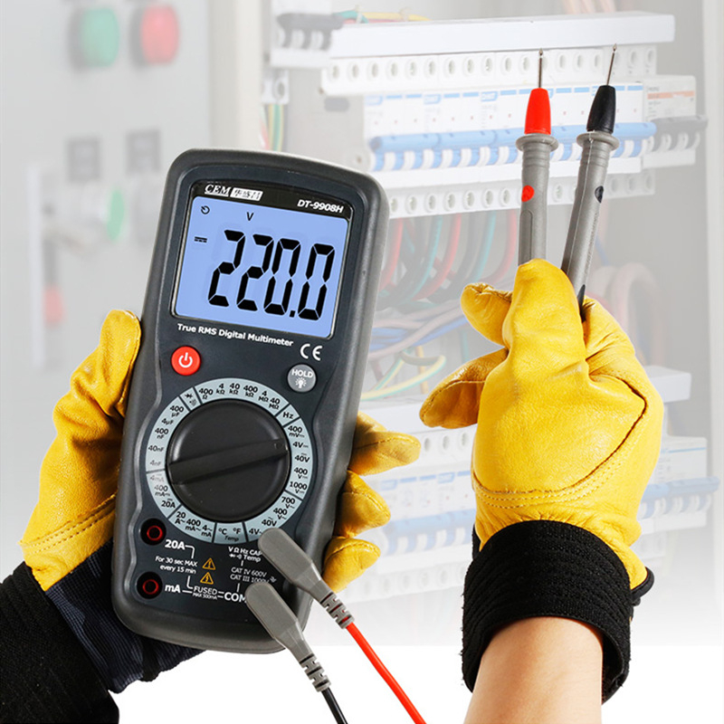 Dt-9908H Izolacijski digitalni ručni multimetar – visokih performansi