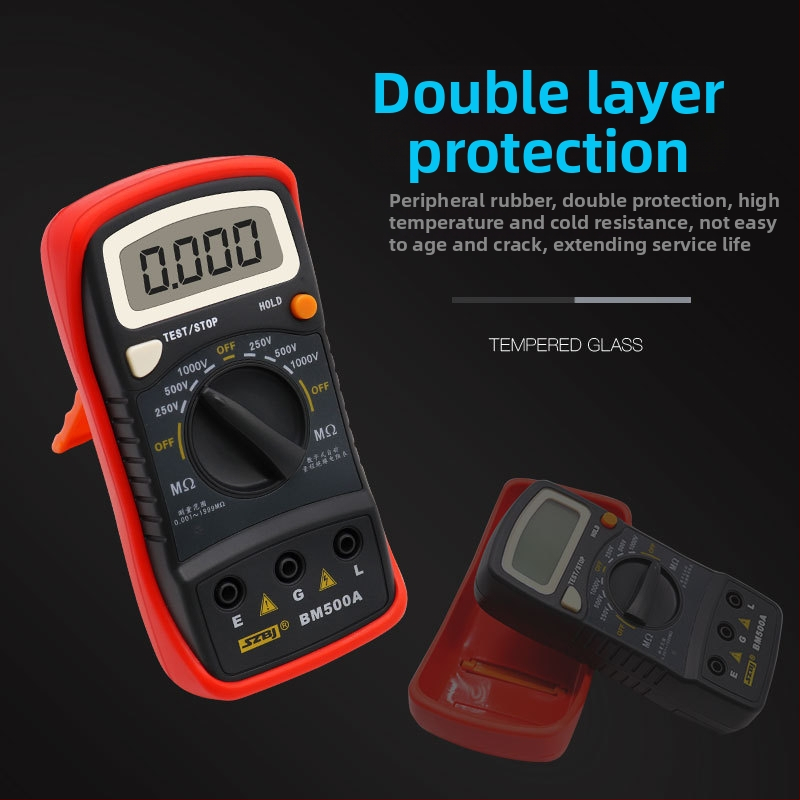 SZBJ BM500A tester digital de rezistență la izolație, 1000V