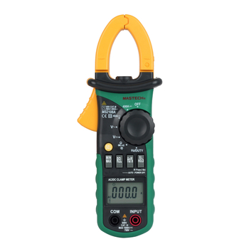 MasTech MS2108A ψηφιακός κλιπ-μετρητής με εύρος 400 A AC/DC και αντίσταση έως 40 ΜΩ LCD