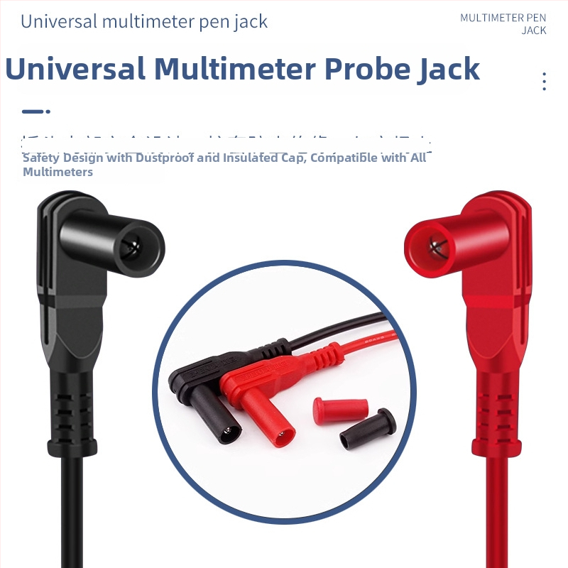 20-v-1 Univerzálne testovacie pero pre multimetr s výmeniteľnými silikónovými špičkami a digitálnym displejom