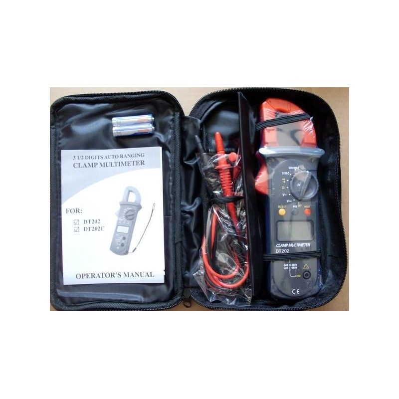 UND DT202 Digitális csipeszmérő automata tartománnyal