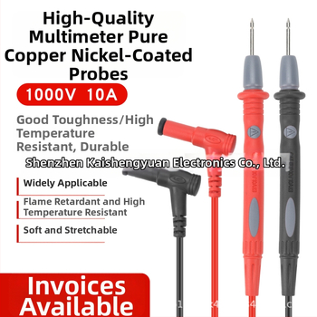 10A digitálny multiméter s univerzálnymi sondami pre elektrikárov