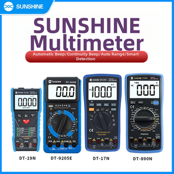 DT-17N digitálny multimeter na meranie prúdu a napätia, vysoká presnosť, DT-9205E špecifikácia