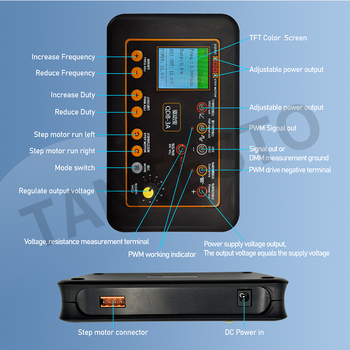 QDB-3A autóipari gyújtótekercs teszter léptető motorral, szolenoid szeleppel és injektor hajtóval