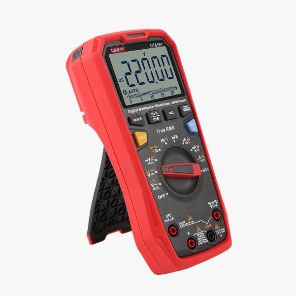 Uni-T UT61E+/A Visoko precizan digitalni multimetar s četiri i pol znamenki, automatsko mjerenje otpora AC/DC