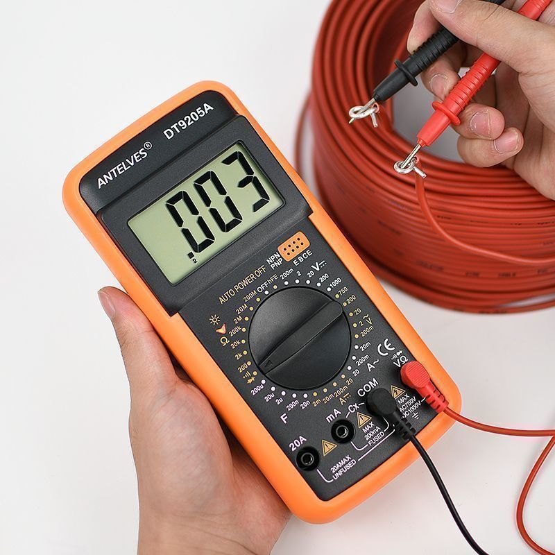 DT9205A Digitalni multimetar za električare s zaštitom od pregrijavanja – visoka preciznost mjerenja