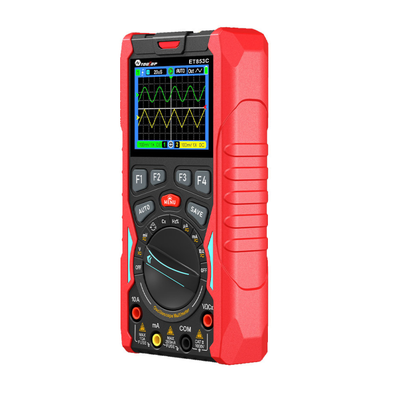 Tooltop ET853C 2-канален цифров осцилоскоп, 70 MHz