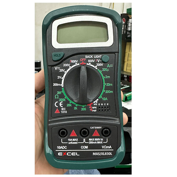 XL830L цифров мултиметър, с подсветка, многофункционален измервателен уред, CE сертифициран