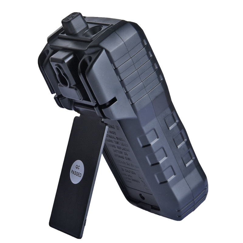 Okos digitális multiméter gombbal, automatikus kijelző, kézi kivitel – égési és esés elleni védelem (Modell TDC212; otthon, diákok, professzionális használat, javítás; CE ISO9001 FCC)