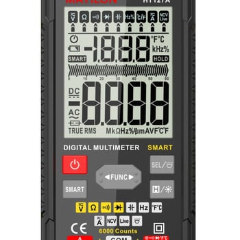 Pametni digitalni multimetar HT127A/HT127B • MAYILON/Mai Yilong • profesionalna uporaba • CE, ISO 9001