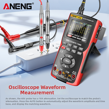 ANENG AOS02 дигитален осцилоскоп, 1 канал, 64-точков запис