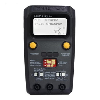 BSIDE tester tranzistora, mjerač kapacitete i induktivnosti, višenamjenski ESR multimetar, MOSFET detektor