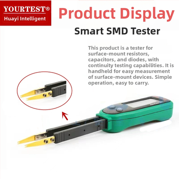 SMD testovací klip na rezistory a kondenzátory, inteligentný s automatickou identifikáciou čipových súčiastok, pôvod Dongguan, Guangdong, profesionálne použitie