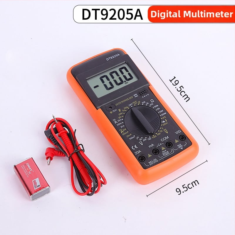 DT9205A digitalni multimetar Hengjiang, visoka preciznost, prijenosni, za profesionalnu upotrebu