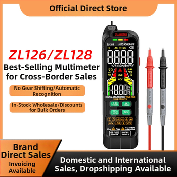 ZLLJMETER ZL126A/128B digitalni multimetar, automatski raspon, potpuno inteligentan, zaštita od pregorijevanja