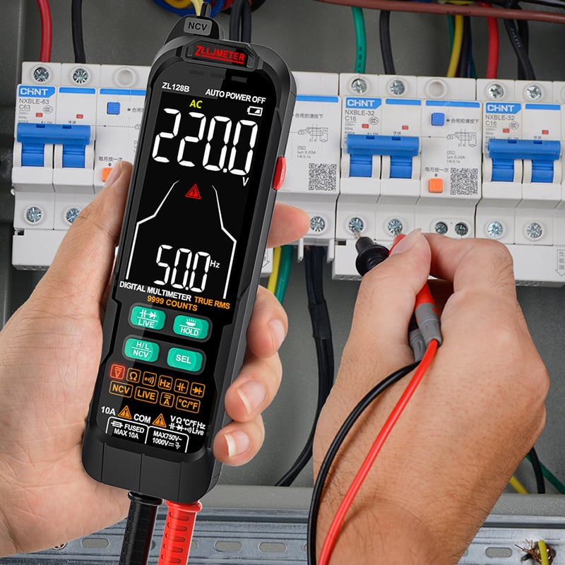 ZLLJMETER ZL126A/128B digitalni multimetar, automatski raspon, potpuno inteligentan, zaštita od pregorijevanja