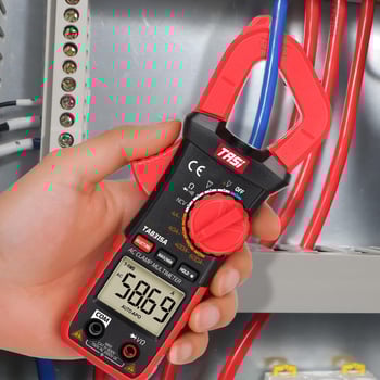Teanz TA8315A клещов мултиметър, високопрецизен цифров амперметър, многофункционален клещов универсален измервател, 600 A, 1000 V, 40 MΩ