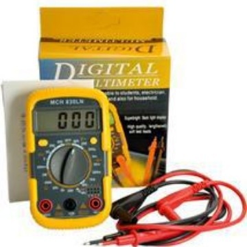 HANDSKIT digitális multiméter otthoni és professzionális használatra, biztonsági szint 1, FCC tanúsítvány, 400 Ω ellenállás, AC feszültség mérése