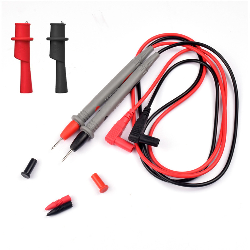 Mérőműszerhez tesztvezeték krokodil-klippel, modell 3010-2mm, 0-1000V, 10A