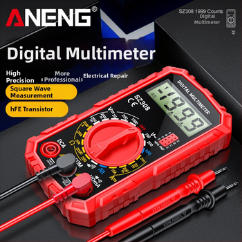 Multimetru digital portabil mini cu LCD – precizie înaltă, tester electric multifuncțional pentru uz casnic, studenți și profesioniști