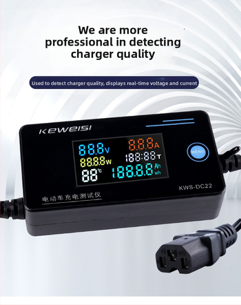 KWS-DC22 Digitálny merač napätia a prúdu; napájanie 8-12V; rozsah merania 8-120V; presnosť 1%