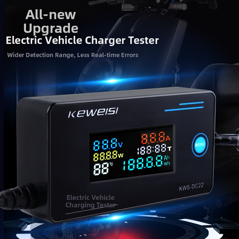 KWS-DC22 Digitálny merač napätia a prúdu; napájanie 8-12V; rozsah merania 8-120V; presnosť 1%