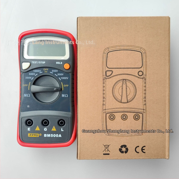 BM500A tester izolácie 500V/1000V, Binjiang