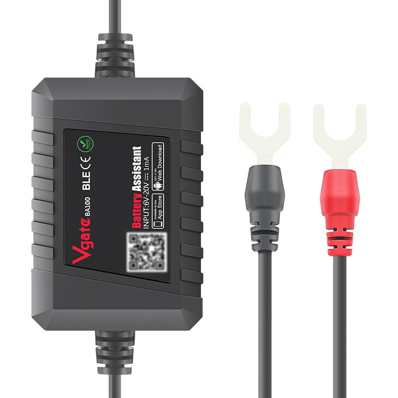 VGATE BA100 12V Bluetooth 4.0 детектор за автомобилна батерия и монитор на батерията - тестер за автомобилна батерия, -10°C до 60°C
