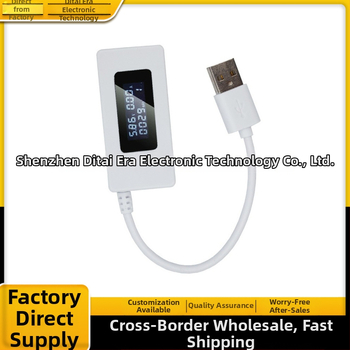 USB meranie napätia a prúdu s LCD displejom — prenosný monitor kapacity batérie, presnosť prúdu 0,01 A, teplotný rozsah -10 až 65 °C