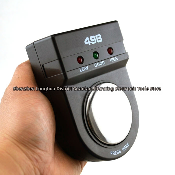 Bezdrôtový tester uzemnenia pre antistatickú manžetu, model 498, rozsah merania 0-10, hmotnosť 0,23 kg