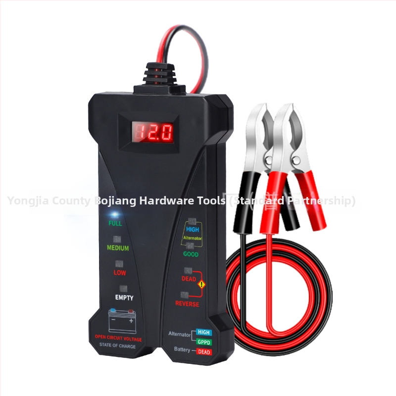 Gilco 805A 12V tester batérií, digitálny prístroj na diagnostiku porúch vozidla, 4-20V, -20°C až 50°C