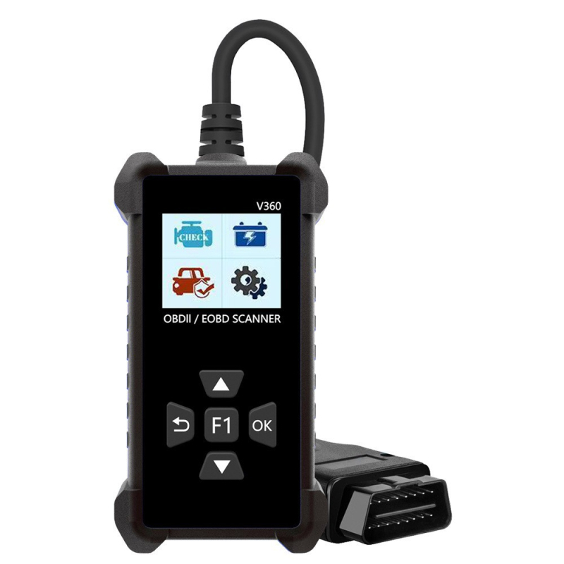 V360 dijagnostički instrument za automobile: OBD dijagnostika kvarova, detektor baterije OBD2 i dijagnostika motora