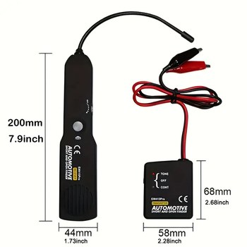EM415PRO Автомобилен диагностичен инструмент за детекция на прекъсвания и отворени вериги, тестер за проследяване на линия, 12–24V, AER, за множество модели автомобили, работна температура 56°C