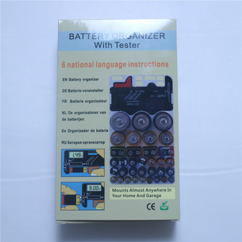 Kutija za pohranu i testiranje baterija s LCD testerom, model H18D, tip pokazivač, dimenzije 198×118×36 mm, težina 0.248 kg