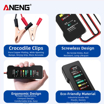 Aneng tester baterije automobila 9V/12V/24V